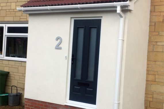 white-colour-rendered-porch-extension-in-stroud